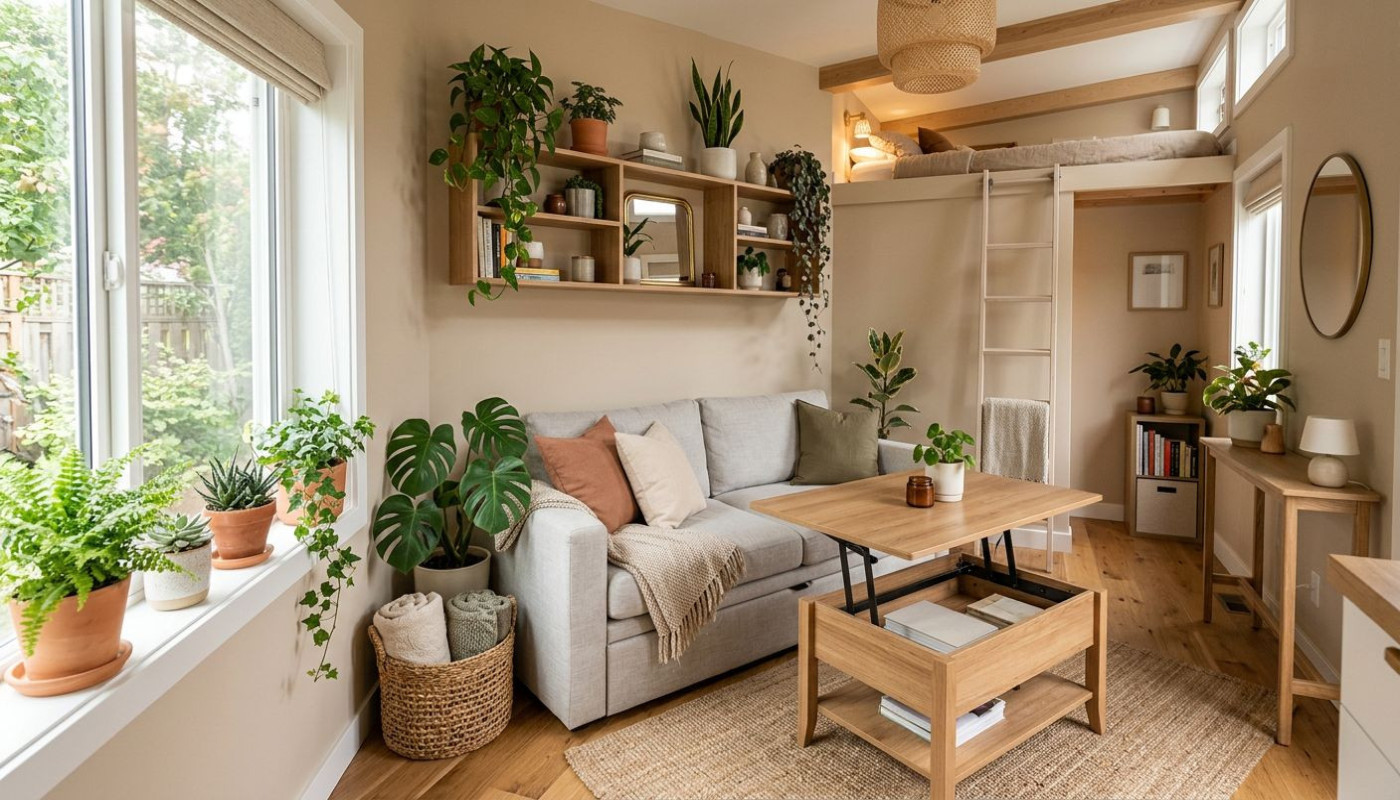 Stratégies créatives pour maximiser l’espace dans les petits logements